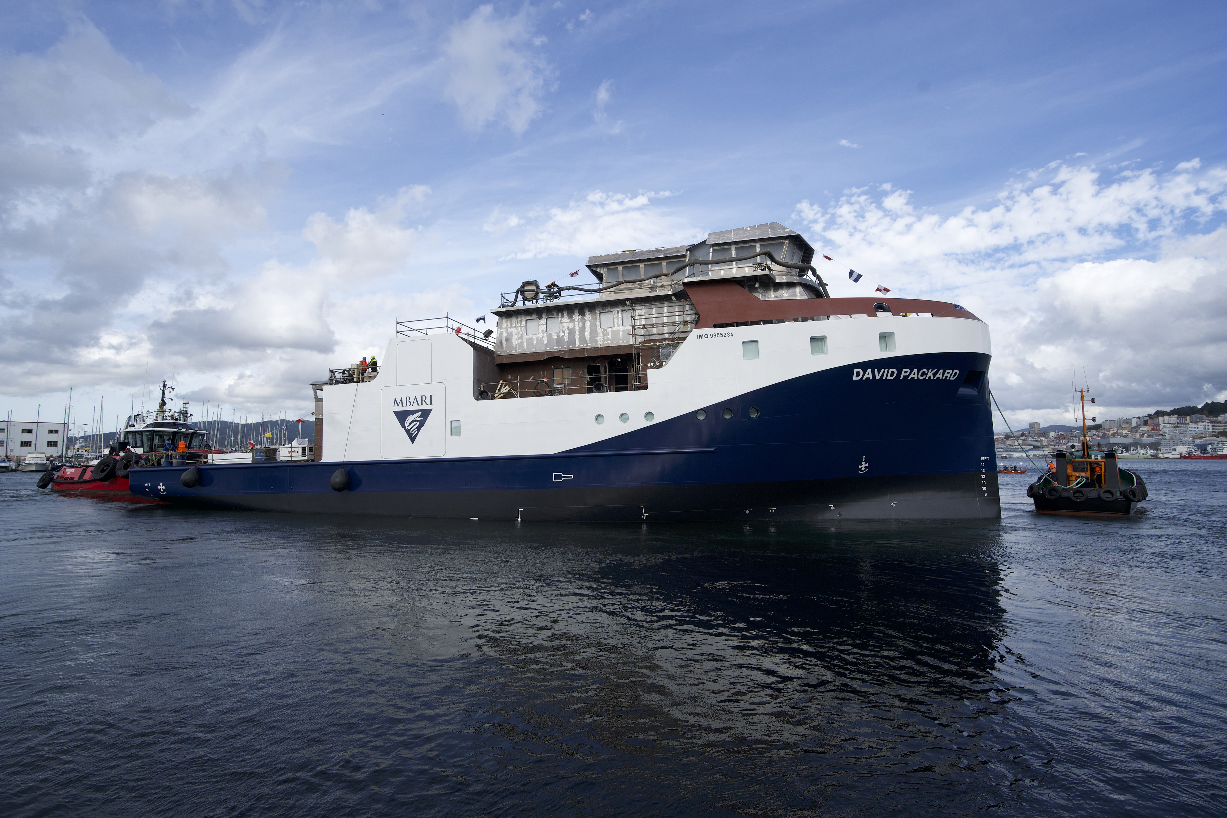 RV David Packard launch Freire 12 4000